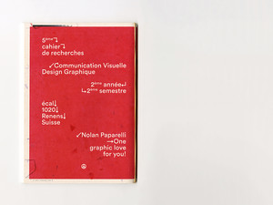 Cahier de Recherches picture n°6 by Nolan Paparelli