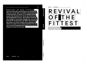 Revival of the fittest picture n°1 by Nolan Paparelli